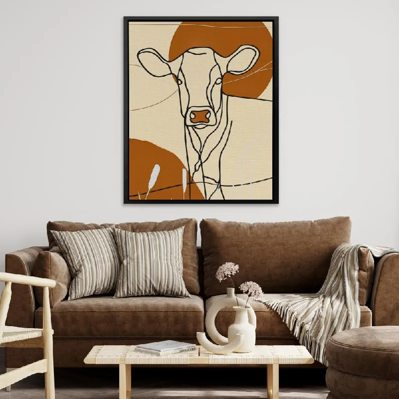 Sunset Cow